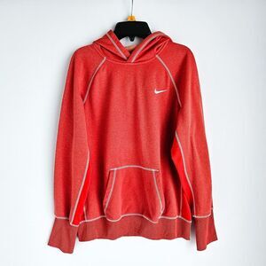 Nike Thermafit Fleece Hoodie Sweatshirt Womens L